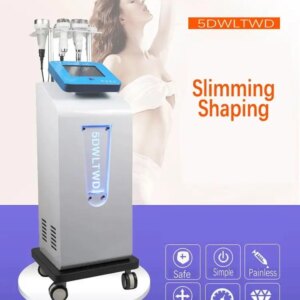 Multifunction 6 in 1 Cavitation Slimming Machine Ultrasound Vacuum Body Slimming Weight Loss Lipo Laser Massager Beauty Device