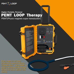 2024 Newest PEMF Therapy PEMT LOOP Physio Magnetic Device with PEMF Mat and Pads for Human Pain Relief