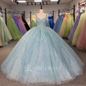 Modern Women’s Party Dress Organza Ball Gown Sweetheart Bridal Dress 2024 Sequined DY9944 Avondjurken