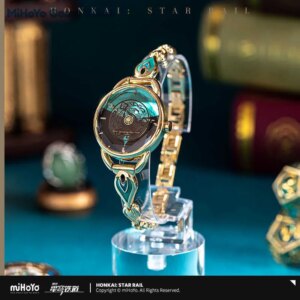 【Genuine】Aventurine Watch MiHoYo Official Original Honkai Star Rail Aventurine Theme Impression Series Watch Doujin Cosplay Gift