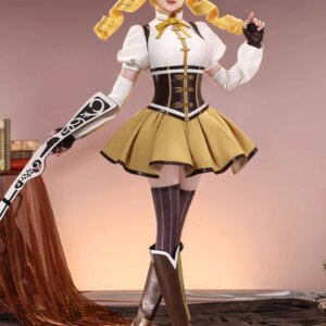 Irelia H Tomoe Mami Form Puella Magi Madoka Magica Cosplay Costume Anime Tomoe Mami Combats Dress Female Halloween Costumes