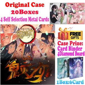 2025 Newest Case Wholesale Huiyu Culture Demon Slayer Acrylic Colored Paper Card Waifu Shinobu Playing Card CCG TCG Art Gift
