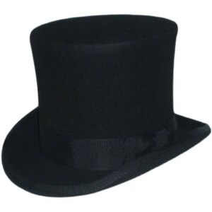 Vintage Goth dome steam leather hat