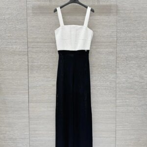 Women’s color blocked jumpsuit  strapless straps  slim fit jumpsuit Women Overalls Jumpsuits