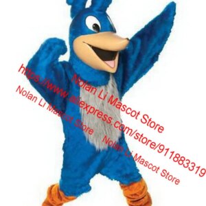 New EVA Material Blue Bird Mascot Costume Crayon Cartoon Set Cosplay Birthday Party Advertising Masquerade Adult Size 964