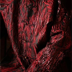 New Chinese jacquard Year’s coat thickened for men and women couples