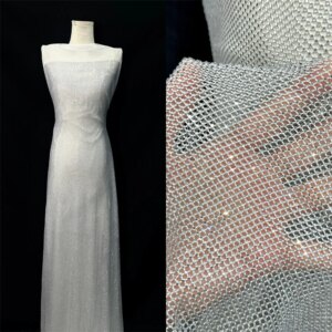 2025 African French Nigerian High End Lace Fabric With Stones Mesh for Embroidery Wedding Party Bride Sewing Dress