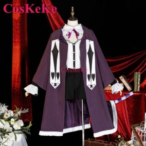 CosKeKe Nekomata Okayu Cosplay Anime VTuber Costume Sweet Lovely Uniform Full Set Halloween Party Role Play Clothing XS-XXL