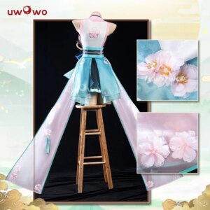 LAST BATCH UWOWO Mikku Cosplay Collab Onmyojii Kimono Style Dress Halloween Cosplay Costumes Full Set