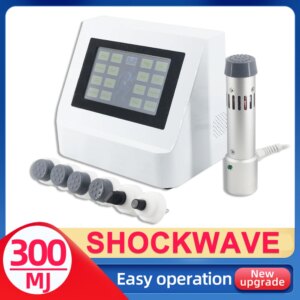 300MJ Shockwave Therapy Machine For ED Treatment And Plantar Fascitis Massager Tennis Elbow Professional Shock Wave Instrument