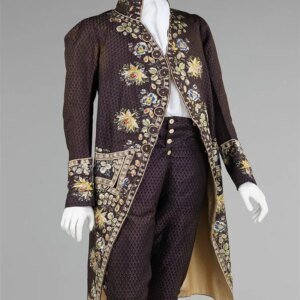 1770’s British Gentleman’s Men’s Rococo Regency Royal Court Noble Count Uniform Suit Party Ball Gown