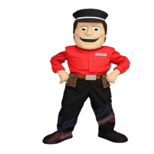 home service man donny mascot costume custom fancy costume anime cosplay kit mascotte theme fancy dress carnival costume b0658