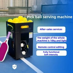 Service machine left and right swing service beginners advanced training machine Pickleball hockey right swing service outdoor