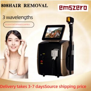 Latest Painless Laser Hair Removal Device Diode Ndyag Laser Permanent Hair Removal Device 755 808 1064NM 3000WPRO Beauty Machine