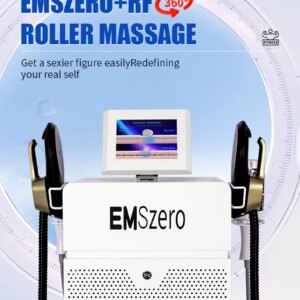 2025 2IN1 EMSzero Fat Removal Cellulite 5D massage Roller Electromagnetic Muscle Building Training for salon