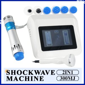 300MJ Shockwave Therapy Machine ED Treatment Pain Relief Body Relax Ultrasound Physiotherapy Device Shock Wave Equipment Therap