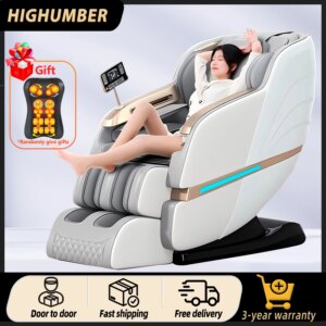3 Year Warranty 4d massage chair full body Waist Heating Airbag SL Track Airbags Foot Rollers Deep Stretch Heating Home Office