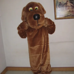 New Adult Brown Easter Brown dog Mascot Costume Halloween Christmas Dress Full Body Props Outfit Mascot Costume