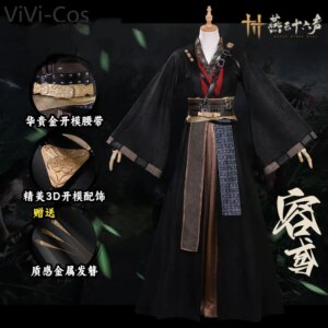 ViVi-Cos Yan Yun Shi Liu Sheng Rong Yuan Women Cosplay Costume Cos Game Anime Party Uniform Hallowen Play Role Clothes Clothing