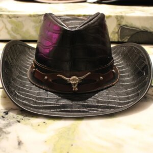 Spring summer Fall winter new leather hat Cowboy Outdoor knight