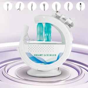 Analysis Facial Oxygen Lifting And Tightening Desktop Machine 7 In 1 Face Skin Care Hydra Cleaning Beauty Machine