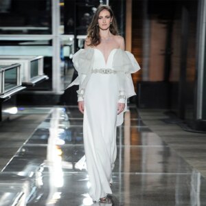 2147 Customized New Off The Shoulder Crystal Belt Mermaid Sexy vestidos de noche vestidos de galaevening dresses فستان العيد