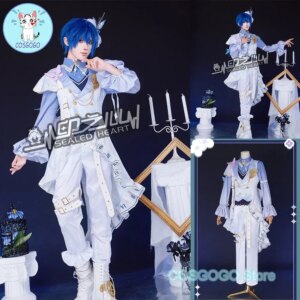 COSGOGO PJSK KAITO 3rd Anniversary Clothing Cosplay Costume Project Sekai Halloween Christmas Birthday Outfits Women Men Suit