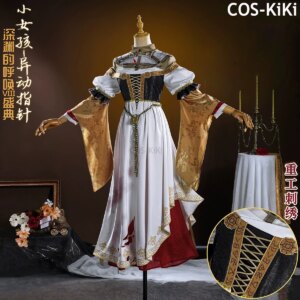 COS-KiKi Identity V Alice DeRoss Abnormal Pointer Call Of The Abyss VIII Pageantry Game Suit Dress Cosplay Costume Halloween