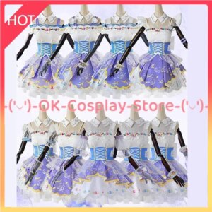 [Custom Made] Lovelive Rin Hoshizora Honoka Kousaka Nico Yazawa Cosplay Costume Royal Princess Dress Anime Clothing Hallloween