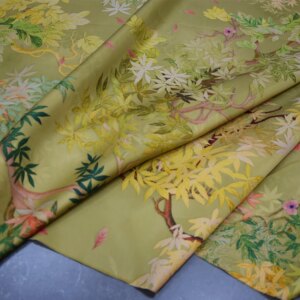 High Quality Real Silk Cheongsam Dress Fabric New Chinese Clothing Fabric