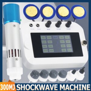 300MJ Shock Wave Therapy Machine For ED Treatment Erectile Dysfunction Physiotherapy EMS Shockwave Pain Relief Massager 2025 New