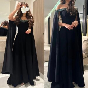Customized Exquisite Off-the-shoulder A-line Floor Length es Rhinestone Chiffon Customized Dresses