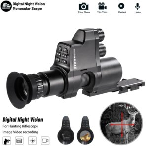 NV4B 1080P Video Camera Digital Night Vision Infrared Monocular Multiple Image Mode Crosshair Hunting Night Sight Scope
