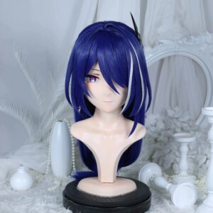 Customize Character Female/Girl Resin Kig Full Head With Lock Anime Cosplay Japanese Anime Kigurumi Mask