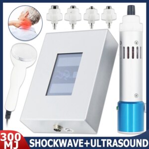 2025 Professional Shock Wave Ultrasonic Physical Therapy Machine For ED Treatment Relief Muscle Pain 300MJ Shockwave Massager