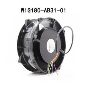 Factory wholesale Axial flow 24VDC 4.3A 93W 4550RPM W1G180-AB31-01 EC Cabinet Cooling Fan