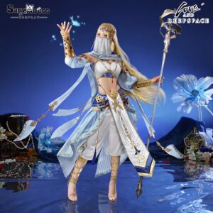 Premium Edition SanyMuCos Sapphire Dream Evol Cospaly Love and Deepspace Game Dress Cospaly Outfit Comic-con Birthday Holiday