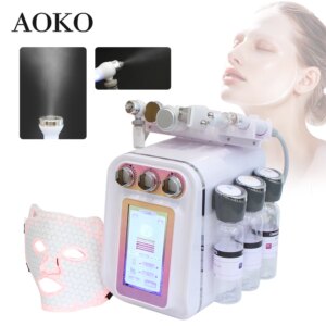 New 7 in 1 H2-O2 Hydro Dermabrasion Machine Facial Deep Cleansing Skin Rejuvenation Oxygen Injection Beauty Machine For Salon