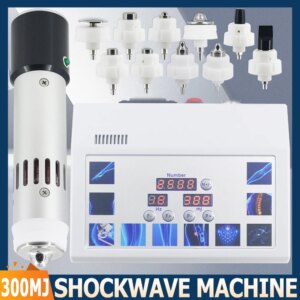 Newest 300MJ Professional Shockwave Therapy Machine For Erectile Dysfunction ED Treatment Relieve Tendon Pain Shock Wave Massage