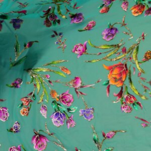 Silk Jacquard Velvet Woven Joe Fabric Dress and Cheongsam
