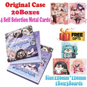 2025 Lastest Ika Culture Square Size The Crazy Family Cute Waifu Card Board Yae Miko Nezuko Miku Ganyu Furina Keqing Artboard
