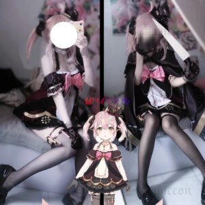 Ace Taffy Cosplay Costume VTuber Hololive Anime Women Sexy Dress Cloak Uniform Role Play Clothing Carnival Party Suit 2024 New