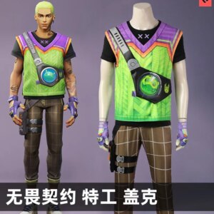 Game Valorant Gekko Cosplay Costume Halloween outfits Men Women New Suit Uniform
