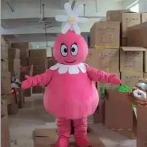 New Adult Deluxe Flower Girl Mascot Costume Cosplay Mascotte Fancy Dress Character Carnival Christmas Celebration Mascot Costume