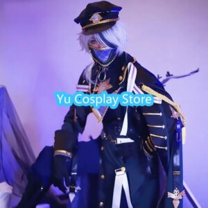 Yu-Cosplay Game Nu: Carnival Blade Cosplay Costume Fancy Party Suit With Hat Halloween Carnival Uniforms Anime Clothing Custom
