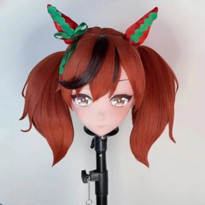 Customize Handmade Anime Full headband lock Female/Girl Cartoon Character BJD Cosplay Mask Cosplay Japanese Anime Kigurumi Mask