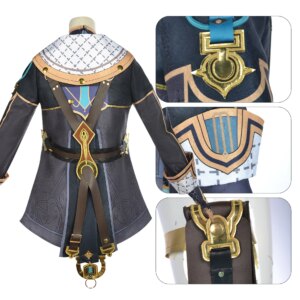 Genshin Impact 2025 Full Set Outfits Anime Game Fontaine Freminet Cosplay Costume Cos Cool Halloween Party Clothing desas3