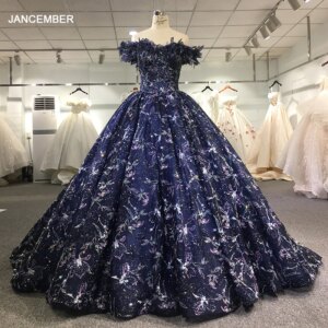 2023 New Fashion Off The Shoulder Quincean Dress Strapless Pattern Sequins Evening Ball Gown Vestido De Festa Mulher Luxo