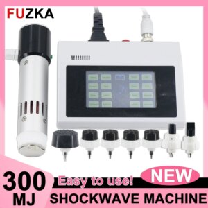 Shockwave Therapy Machine With 7 Heads For ED Treatment Pain Relife 300mj Shock Wave Device Physiotherapy