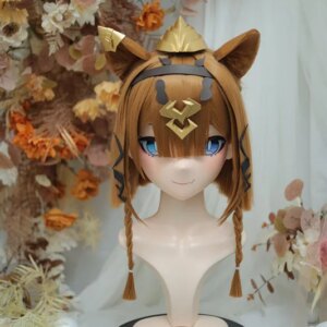 Kigurumi Padophilis Kigurumi mask Full Headband Lock Cosplay Headshell Props Costume Anime Game